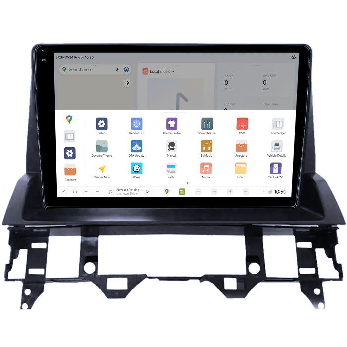 Navigatie dedicata Mazda 6 2002-2008, DUDU3, 4GB RAM 64GB ROM, Octacore, Platforma 8581, Android, Display QLED 9", DSP, Carplay&AndroidAuto C [3]