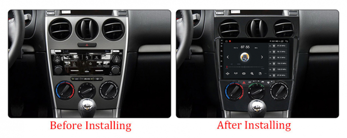 Navigatie dedicata Mazda 6 2004-2015, 4GB RAM 32 ROM, Android 13,QLED, Display 9", DSP, Internet, Youtube , Waze , WI-FI , USB , Bluetooth , Mirrorlink [5]
