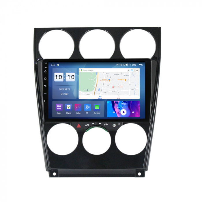 Navigatie dedicata Mazda 6 2004-2015, 4GB RAM 32 ROM, Android 13,QLED, Display 9", DSP, Internet, Youtube , Waze , WI-FI , USB , Bluetooth , Mirrorlink [3]
