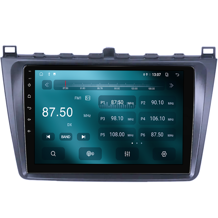 Navigatie dedicata Mazda 6 2008-2013, 8GB RAM 128GB ROM, Octacore, Platforma 7862,Android 13, Display QLED 9”, Suporta camera 360º, DSP, Carplay&Android Auto, SIM 4G, Ventilator Activ [4]