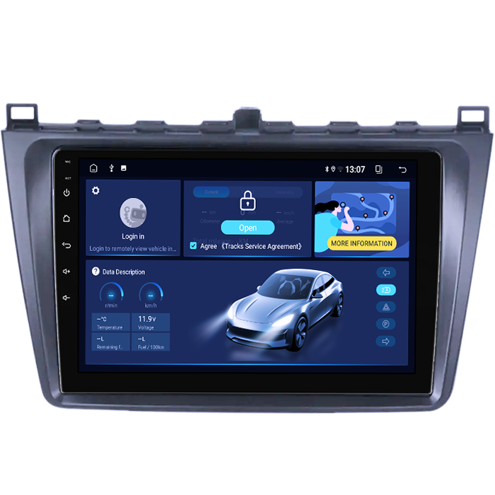 Navigatie dedicata Mazda 6 2008-2013, 8GB RAM 128GB ROM, Octacore, Platforma 7862,Android 13, Display QLED 9”, Suporta camera 360º, DSP, Carplay&Android Auto, SIM 4G, Ventilator Activ [2]