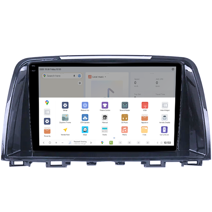 Navigatie dedicata Mazda 6 III 2012-2017, DUDU3, 4GB RAM 64GB ROM, Octacore, Platforma 8581, Android, Display QLED 10", DSP, Carplay&AndroidAuto [3]