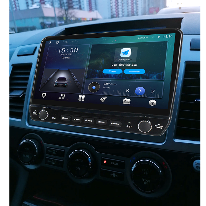Navigatie dedicata Mazda 8 2011 Tesla cu butoane rotative model 2024, 4GB RAM 64GB ROM, Procesor Quadcore, Android 14, Display QLED 10", DSP, Carplay&Android Auto [7]