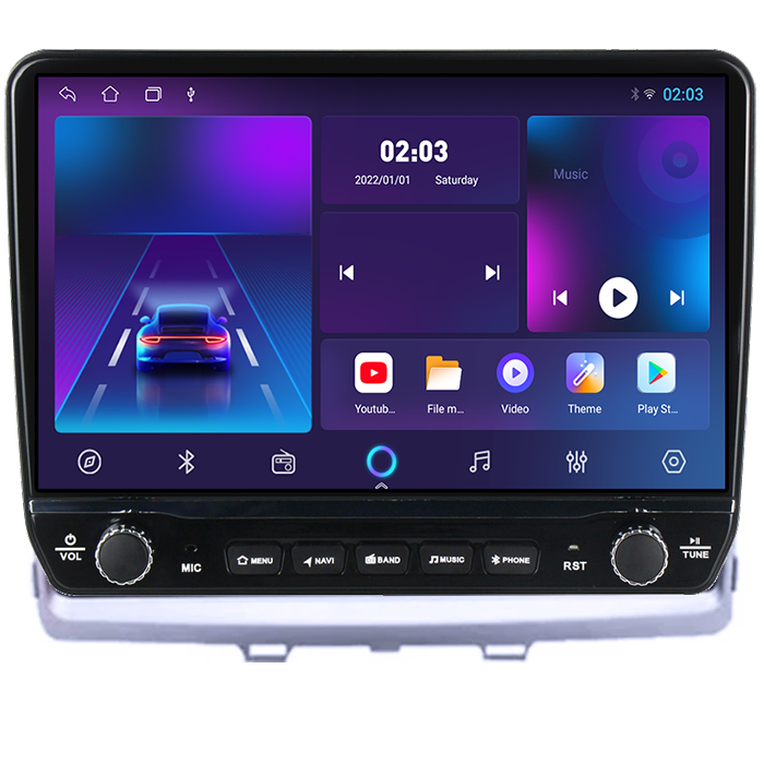 Navigatie dedicata Mazda 8 2011 Tesla cu butoane rotative model 2024, 4GB RAM 64GB ROM, Procesor Quadcore, Android 14, Display QLED 10", DSP, Carplay&Android Auto [5]