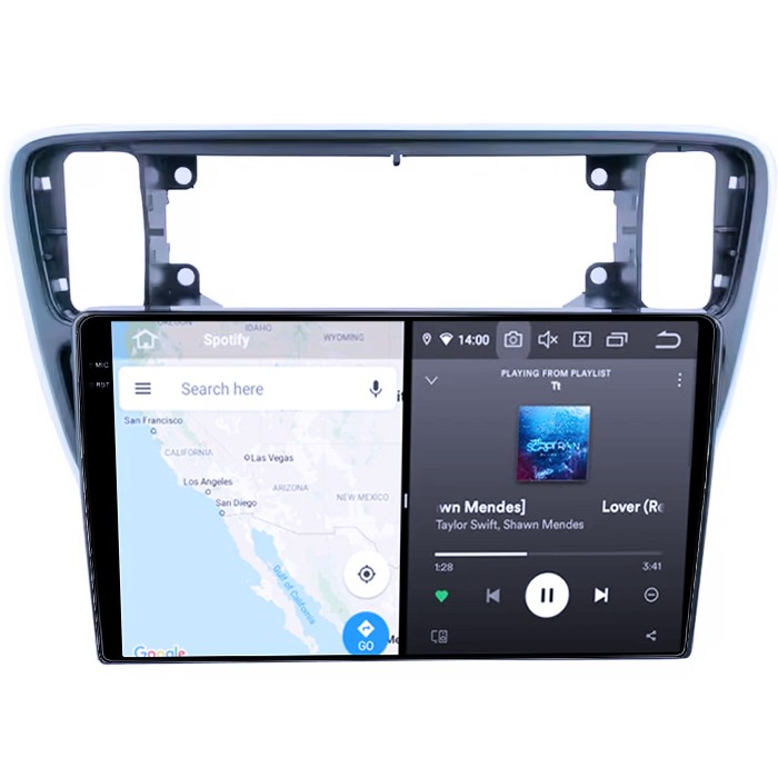 Navigatie dedicata Volkswagen UP 2011-2020, 12GB RAM 256GB ROM, Android 13, Rezolutie 2K, Display QLED, 9", DSP, Carplay, Android Auto, Internet, Youtube [2]