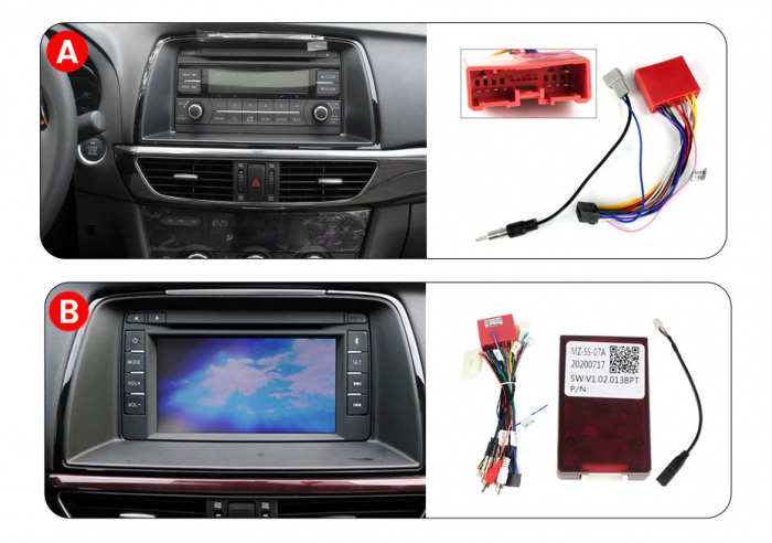 Navigatie dedicata Mazda 6 III 2012-2017, 4GB RAM 64GB ROM, Octacore, Android 13, Display QLED 9", DSP, Carplay, Android Auto, Internet, Youtube, Waze, WIFI, Bluetooth [6]