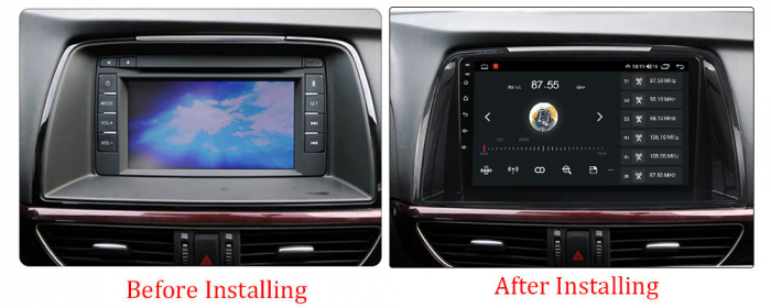 Navigatie dedicata Mazda 6 III 2012-2017, 4GB RAM 64GB ROM, Octacore, Android 13, Display QLED 9", DSP, Carplay, Android Auto, Internet, Youtube, Waze, WIFI, Bluetooth [7]