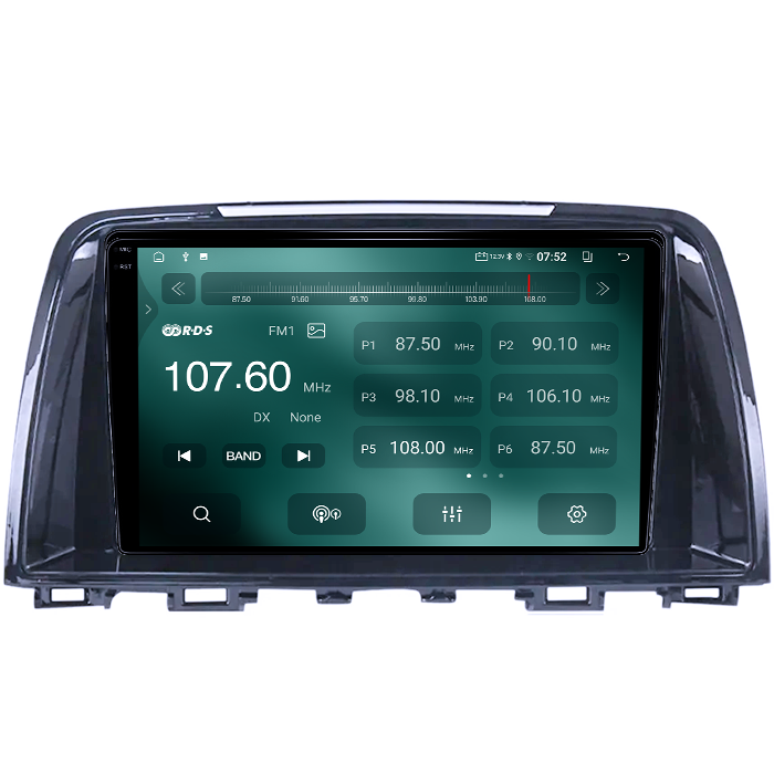 Navigatie dedicata Mazda 6 III 2012-2017, 4GB RAM 64GB ROM, Quadcore, Android 14, Display QLED 1K, 9", DSP, Carplay&Android Auto, Suport camere AHD [4]