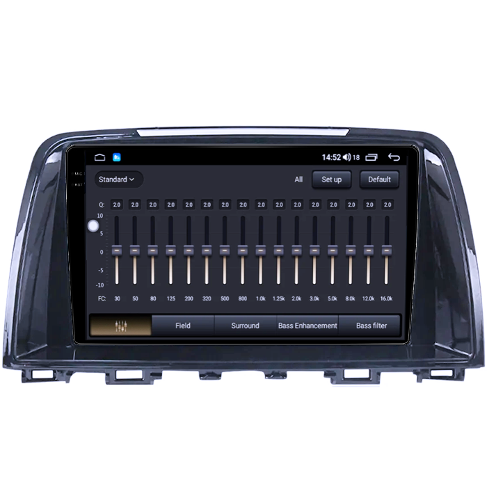 Navigatie dedicata Mazda 6 III 2012-2017, 8GB RAM 128GB ROM, Octacore, Platforma 7862, Android 14, Display QLED 9" 2K, Suporta camera 360", DSP, Carplay&Android Auto, SIM 4G, Ventilator Activ [2]