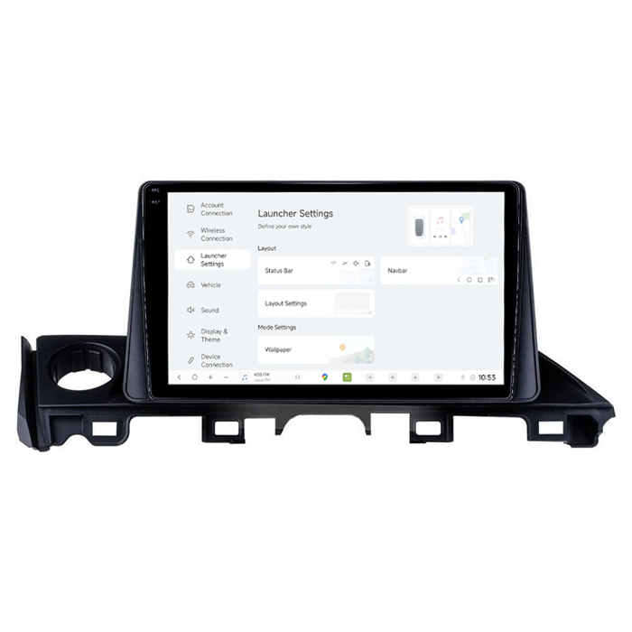 Navigatie dedicata Mazda 6 2017-2019, DUDU3, 4GB RAM 64GB ROM, Octacore, Platforma 8581, Android, Display QLED 9", DSP, Carplay&AndroidAuto [5]