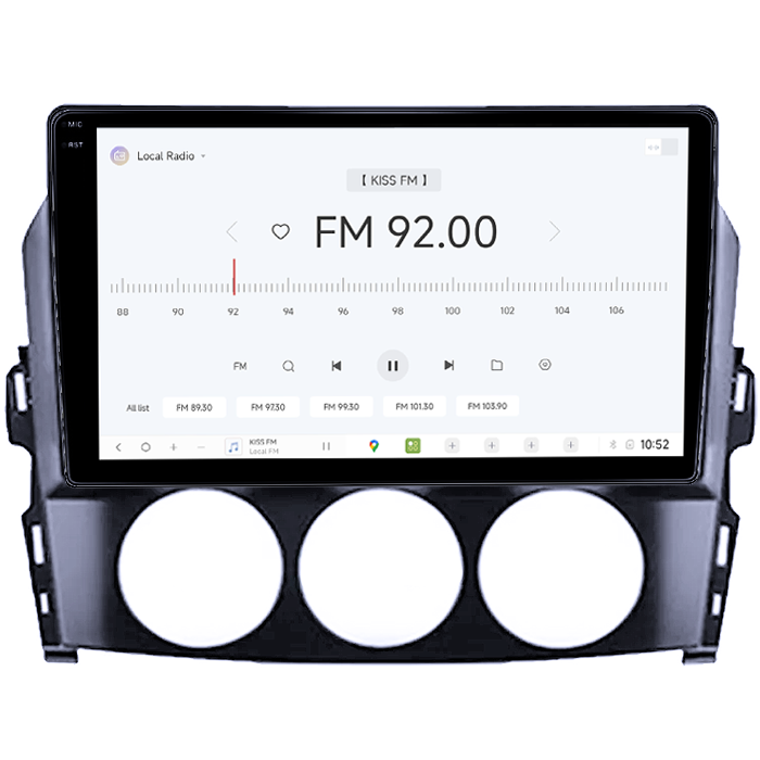 Navigatie dedicata Mazda MX-5 2008-2015, DUDU3, 4GB RAM 64GB ROM, Octacore, Platforma 8581, Android, Display QLED 9", DSP, Carplay&AndroidAuto [4]