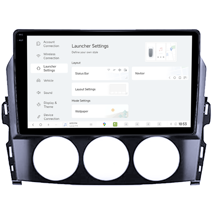 Navigatie dedicata Mazda MX-5 2008-2015, DUDU3, 4GB RAM 64GB ROM, Octacore, Platforma 8581, Android, Display QLED 9", DSP, Carplay&AndroidAuto [5]