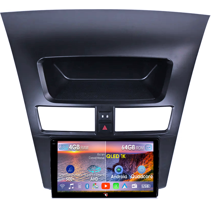 Navigatie dedicata Mazda BT-50 2011-2020, 4GB RAM 64GB ROM, Octacore, Android 14, Display QLED 1K 9", Carplay&Android Auto, SIM 4G, Ventilator Activ [1]