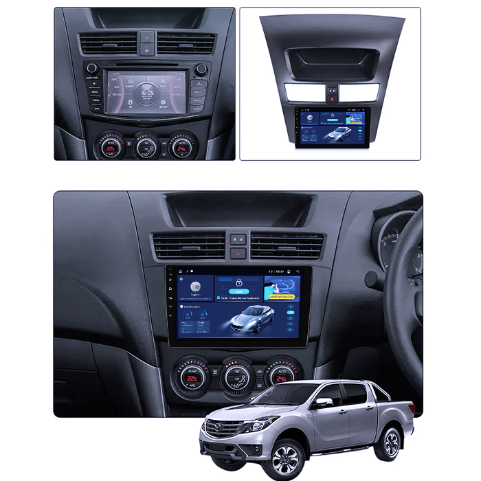 Navigatie dedicata Mazda BT-50 2011-2020, 4GB RAM 64GB ROM, Octacore, Android 14, Display QLED 1K 9", Carplay&Android Auto, SIM 4G, Ventilator Activ [5]