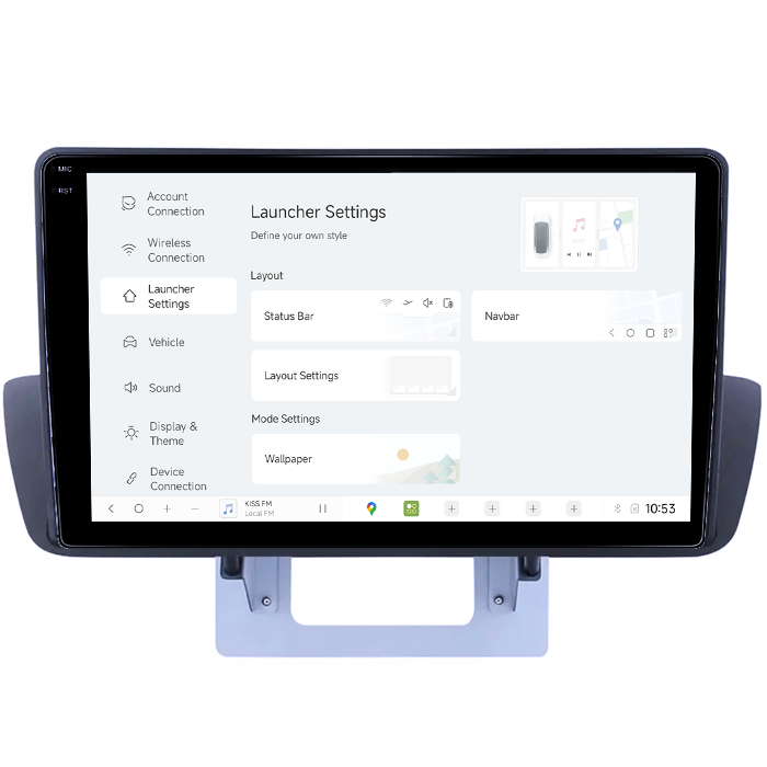 Navigatie dedicata Mazda BT-50 2012-2018, DUDU3, 4GB RAM 64GB ROM, Octacore, Platforma 8581, Android, Display QLED 9", DSP, Carplay&AndroidAuto [5]