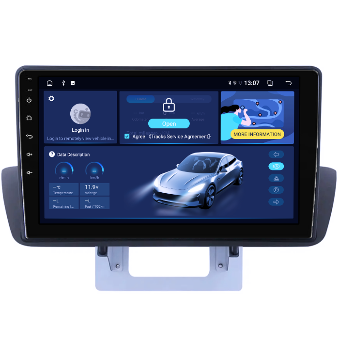 Navigatie dedicata Mazda BT-50 2012-2018, 8GB RAM 128GB ROM, Octacore, Platforma TS18, Android 13, Display QLED 9”, Suporta camera 360º, DSP, Carplay&Android Auto, SIM 4G, Ventilator Activ [2]