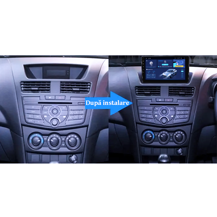 Navigatie dedicata Mazda BT-50 2012-2018, 8GB RAM 128GB ROM, Octacore, Platforma TS18, Android 13, Display QLED 9”, Suporta camera 360º, DSP, Carplay&Android Auto, SIM 4G, Ventilator Activ [5]