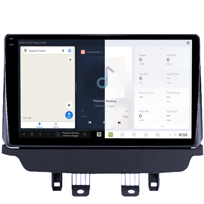 Navigatie dedicata Mazda 2 CX 3 2014-2019, DUDU3, 4GB RAM 64GB ROM, Octacore, Platforma 8581, Android, Display QLED 9", DSP, Carplay&AndroidAuto [2]