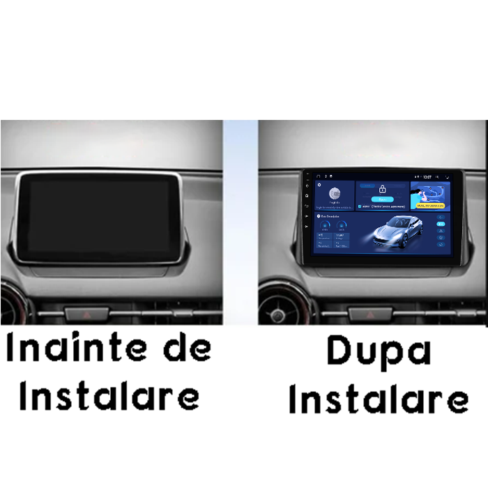Navigatie dedicata Mazda 2 CX 3 2014-2019, DUDU3, 4GB RAM 64GB ROM, Octacore, Platforma 8581, Android, Display QLED 9", DSP, Carplay&AndroidAuto [6]