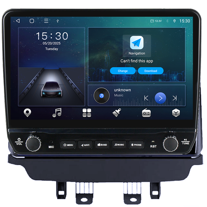 Navigatie dedicata Mazda 2 CX 3 2014-2019 Tesla cu butoane rotative model 2024, 4GB RAM 64GB ROM, Procesor Quadcore, Android 14, Display QLED 10", DSP, Carplay&Android Auto [6]