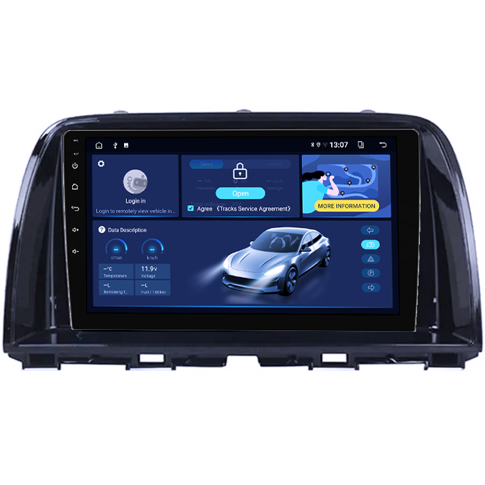 Navigatie dedicata Mazda CX-5 2012-2015, 8GB RAM 128GB ROM, Octacore, Platforma 7862,Android 13, Display QLED 9”, Suporta camera 360º, DSP, Carplay&Android Auto, SIM 4G, Ventilator Activ [2]
