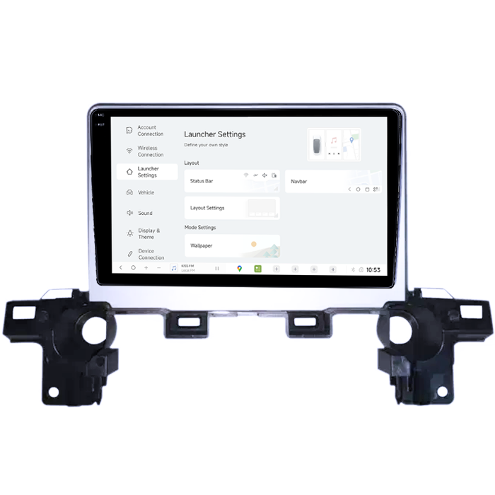 Navigatie dedicata Mazda CX-5 2017-2018, DUDU3, 4GB RAM 64GB ROM, Octacore, Platforma 8581, Android, Display QLED 9", DSP, Carplay&AndroidAuto [5]