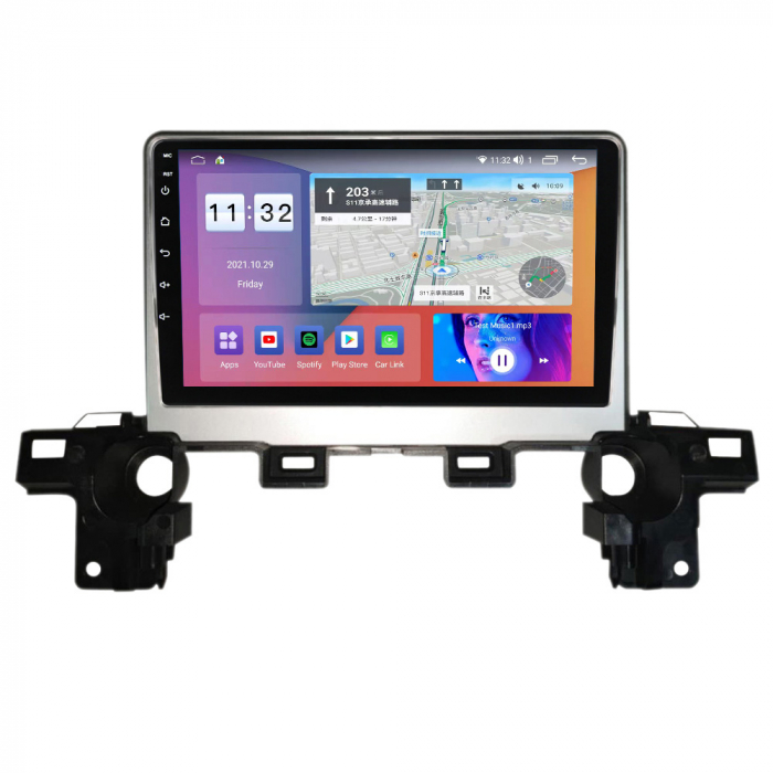 Navigatie dedicata Mazda CX-5 2017-2018, 4GB RAM 32 ROM, Android 13, QLED, Display 9", DSP, Internet, Youtube , Waze , WI-FI , USB , Bluetooth , Mirrorlink [3]