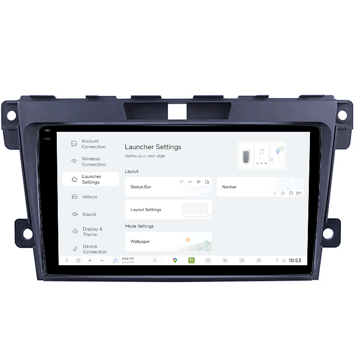 Navigatie dedicata Mazda CX 7 2008-2015, DUDU3, 4GB RAM 64GB ROM, Octacore, Platforma 8581, Android, Display QLED 9", DSP, Carplay&AndroidAuto [5]