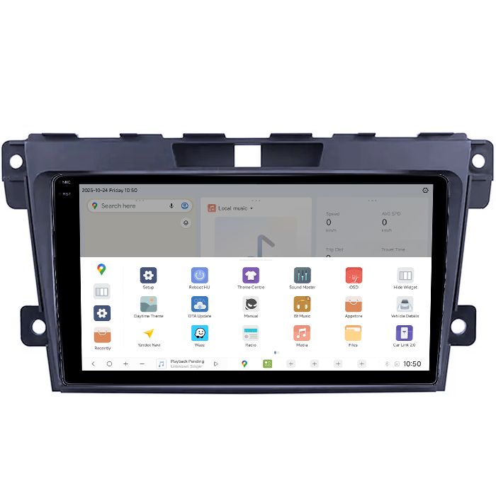 Navigatie dedicata Mazda CX 7 2008-2015, DUDU3, 4GB RAM 64GB ROM, Octacore, Platforma 8581, Android, Display QLED 9", DSP, Carplay&AndroidAuto [3]