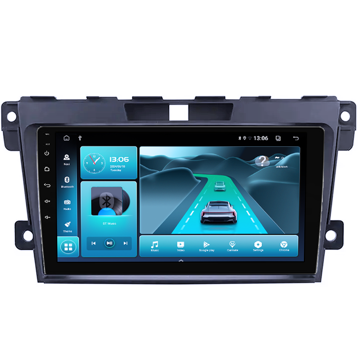 Navigatie dedicata Mazda CX 7 2008-2015, 8GB RAM 128GB ROM, Octacore, Platforma 7862,Android 13, Display QLED 9”, Suporta camera 360º, DSP, Carplay&Android Auto, SIM 4G, Ventilator Activ [3]