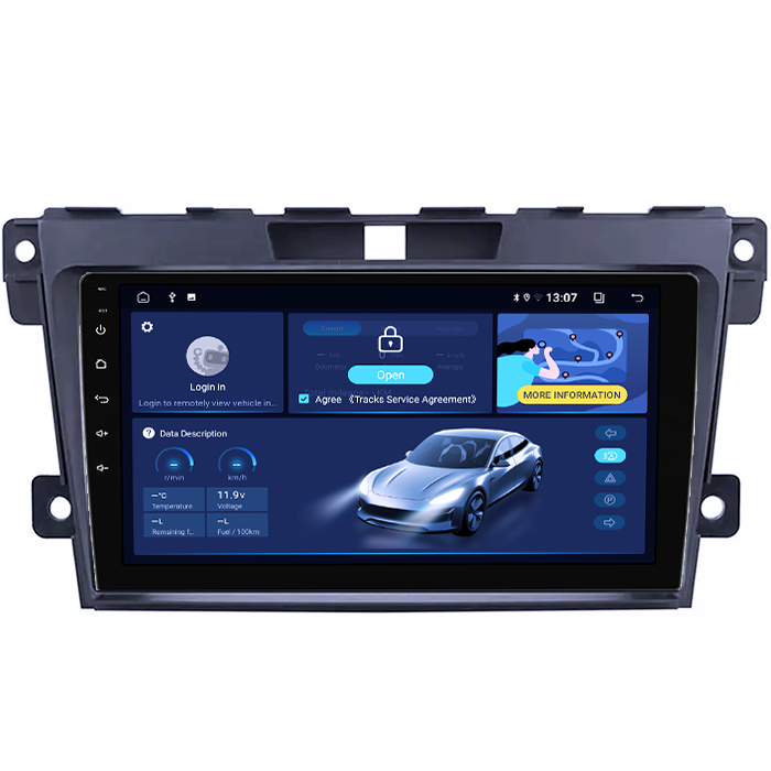 Navigatie dedicata Mazda CX 7 2008-2015, 8GB RAM 128GB ROM, Octacore, Platforma 7862,Android 13, Display QLED 9”, Suporta camera 360º, DSP, Carplay&Android Auto, SIM 4G, Ventilator Activ [2]