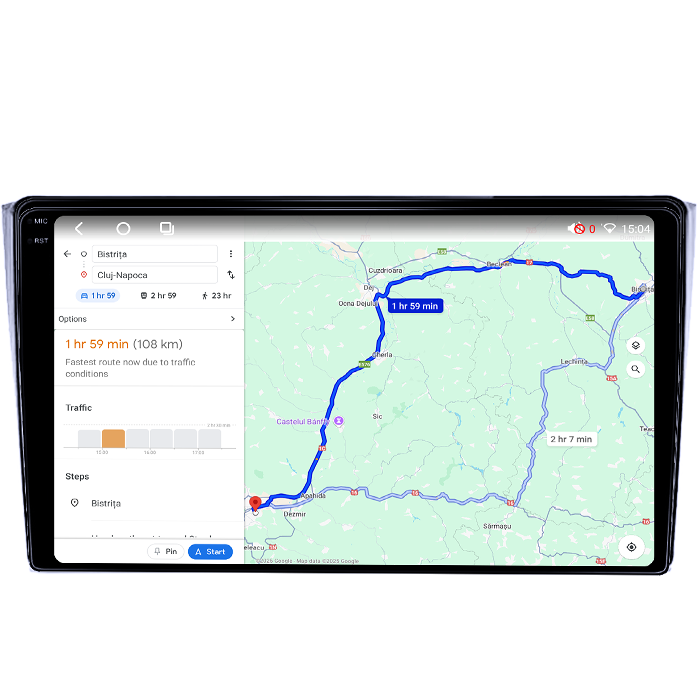Navigatie dedicata Mazda CX-9 2006-2016, 4GB RAM 64GB ROM, Octacore, Android 14, Display QLED 1K 10", Carplay&Android Auto, SIM 4G, Ventilator Activ [4]