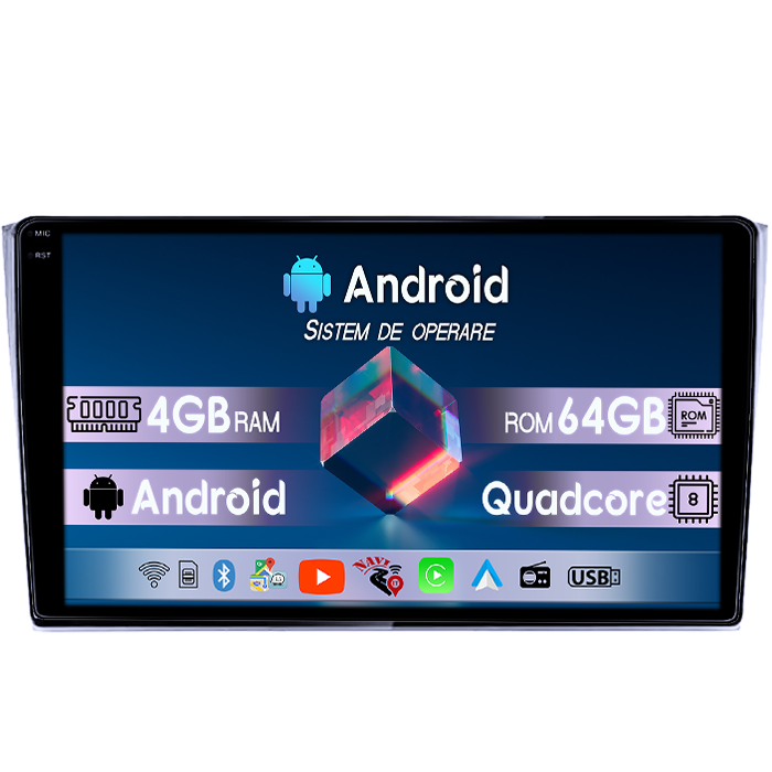 Navigatie dedicata Mazda CX-9 2006-2016, 4GB RAM 64GB ROM, Quad Core, Display 10" QLED 1K, Carplay, Android 14, Bluetooth, Magazin Play, Suport Camere AHD [1]