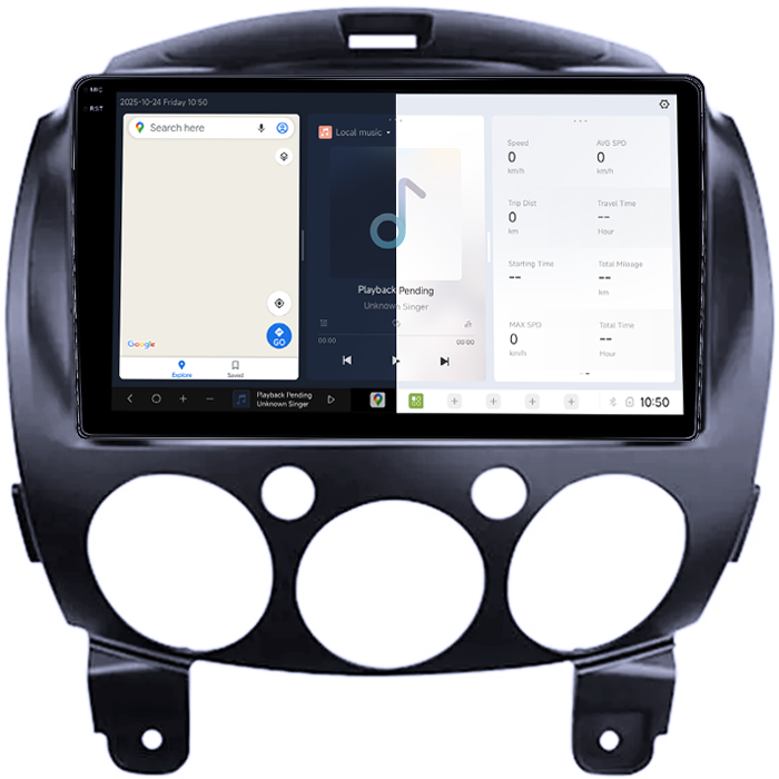 Navigatie dedicata Mazda CX-9 2006-2016, DUDU3, 4GB RAM 64GB ROM, Octacore, Platforma 8581, Android, Display QLED 9", DSP, Carplay&AndroidAuto [2]