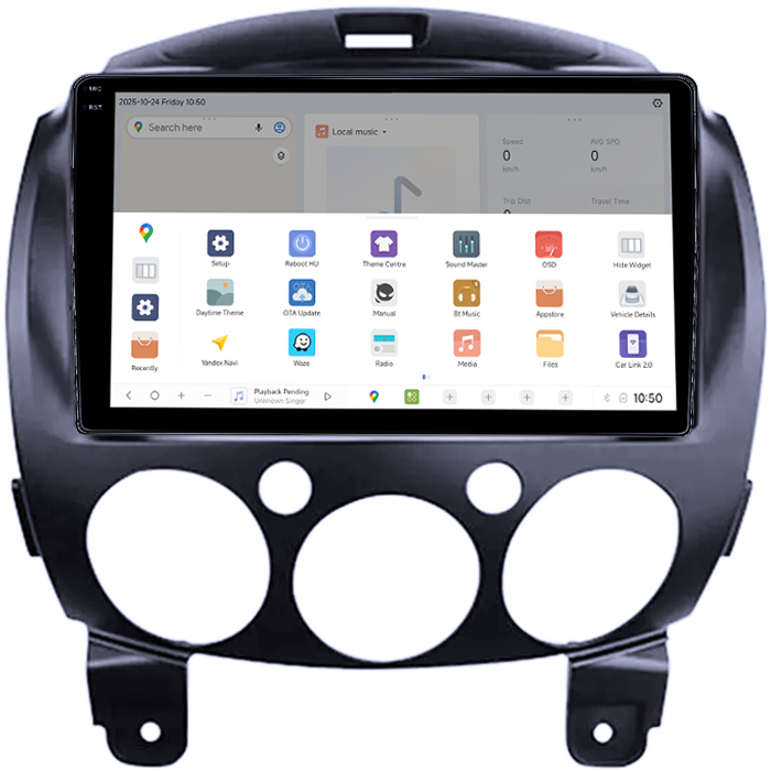 Navigatie dedicata Mazda CX-9 2006-2016, DUDU3, 4GB RAM 64GB ROM, Octacore, Platforma 8581, Android, Display QLED 9", DSP, Carplay&AndroidAuto [3]