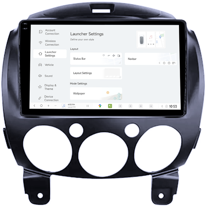 Navigatie dedicata Mazda CX-9 2006-2016, DUDU3, 4GB RAM 64GB ROM, Octacore, Platforma 8581, Android, Display QLED 9", DSP, Carplay&AndroidAuto [5]