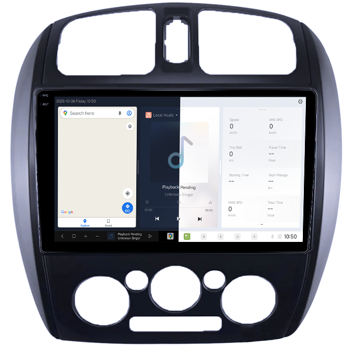 Navigatie dedicata MAZDA 323, DUDU3, 4GB RAM 64GB ROM, Octacore, Platforma 8581, Android, Display QLED 9", DSP, Carplay&AndroidAuto [2]