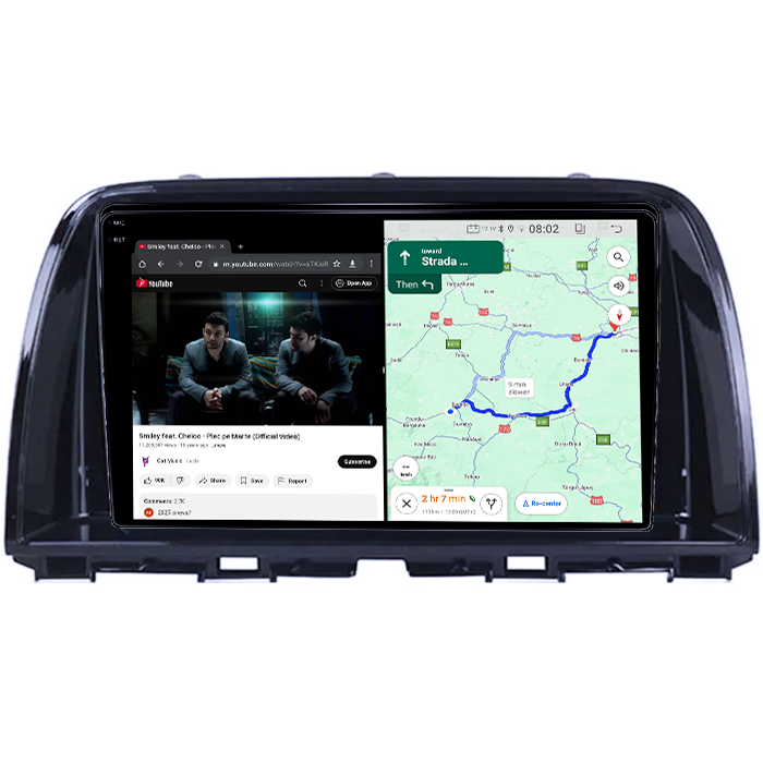 Navigatie dedicata Mazda CX5 2012-2017, 4GB RAM 64GB ROM, Quad Core, Display 9" QLED 1K, Carplay, Android 14, Bluetooth, Magazin Play, Suport Camere AHD [7]