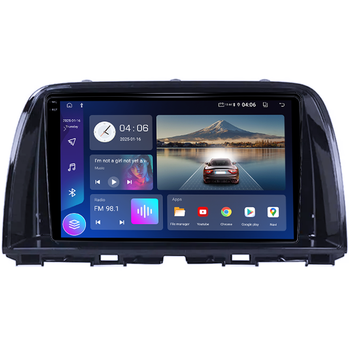 Navigatie dedicata Mazda CX5 2012-2017, 4GB RAM 64GB ROM, Quad Core, Display 9" QLED 1K, Carplay, Android 14, Bluetooth, Magazin Play, Suport Camere AHD [5]