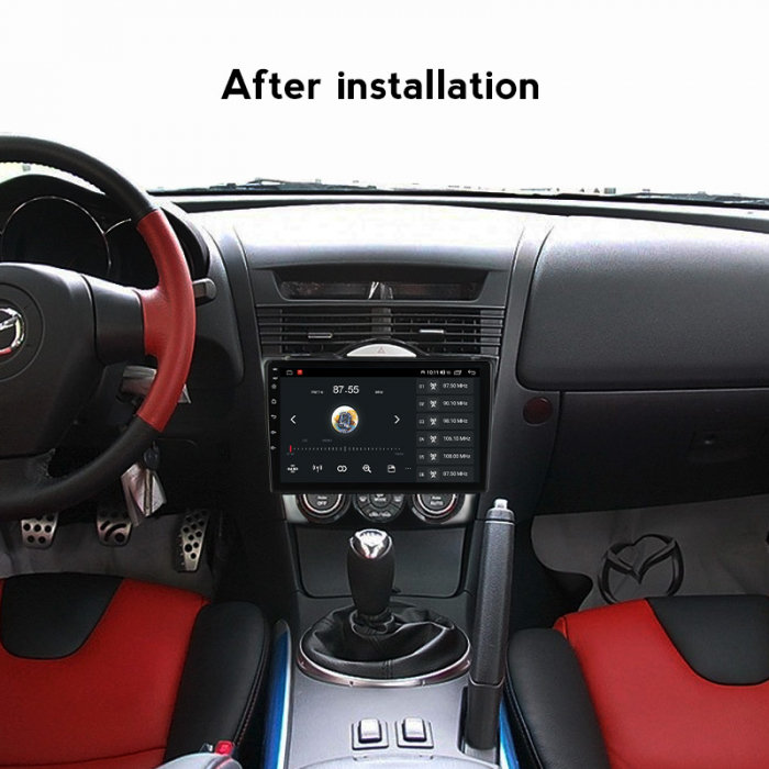 Navigatie dedicata Mazda RX-8 2008-2021, 4GB RAM 64GB ROM, Octacore, Android 13, Display QLED 9", DSP, Carplay, Android Auto, Internet, Youtube, Waze, WIFI, Bluetooth [6]