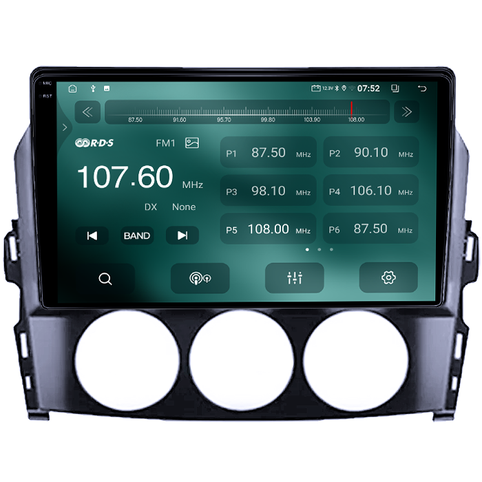 Navigatie dedicata Mazda MX-5 2008-2015, 4GB RAM 64GB ROM, Quad Core, Display 9" QLED  Carplay, Android 14, Bluetooth, Magazin Play, Suport Camere AHD [3]