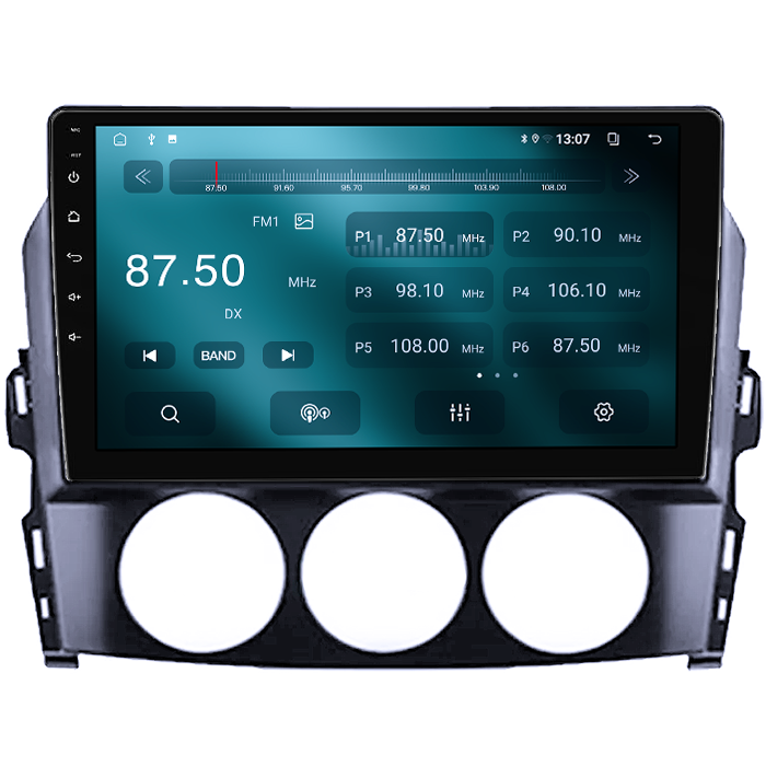 Navigatie dedicata Mazda MX-5 2008-2015, 8GB RAM 128GB ROM, Octacore, Platforma 7862,Android 13, Display QLED 9”, Suporta camera 360º, DSP, Carplay&Android Auto, SIM 4G, Ventilator Activ [4]
