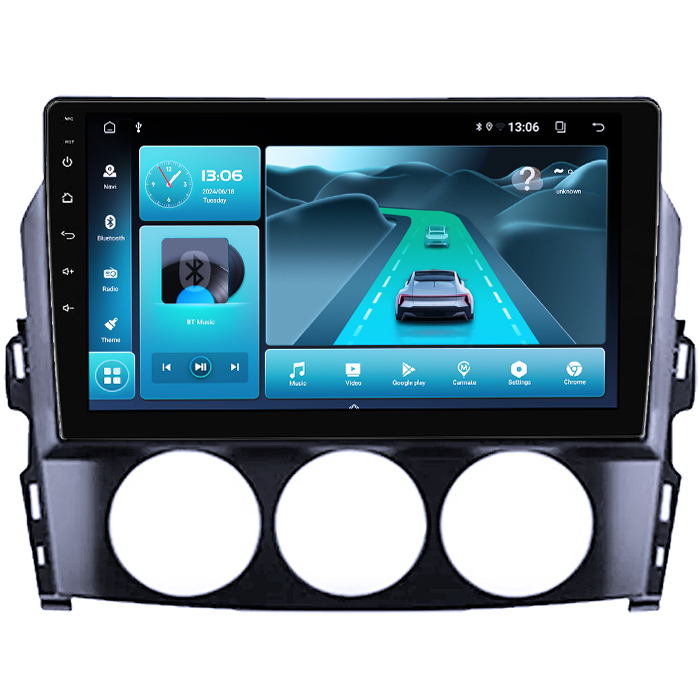 Navigatie dedicata Mazda MX-5 2008-2015, 8GB RAM 128GB ROM, Octacore, Platforma 7862,Android 13, Display QLED 9”, Suporta camera 360º, DSP, Carplay&Android Auto, SIM 4G, Ventilator Activ [3]