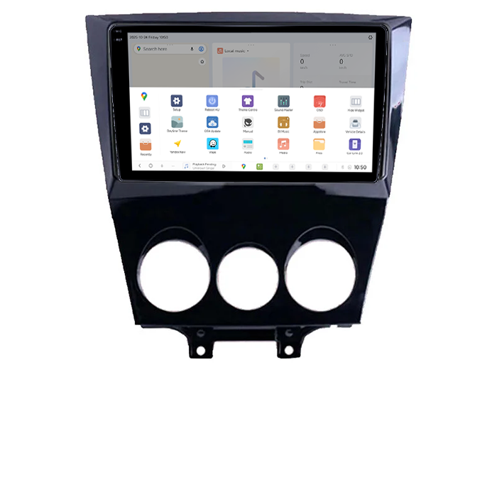 Navigatie dedicata Mazda RX-8 2009-2011, DUDU3, 4GB RAM 64GB ROM, Octacore, Platforma 8581, Android, Display QLED 9", DSP, Carplay&AndroidAuto [3]