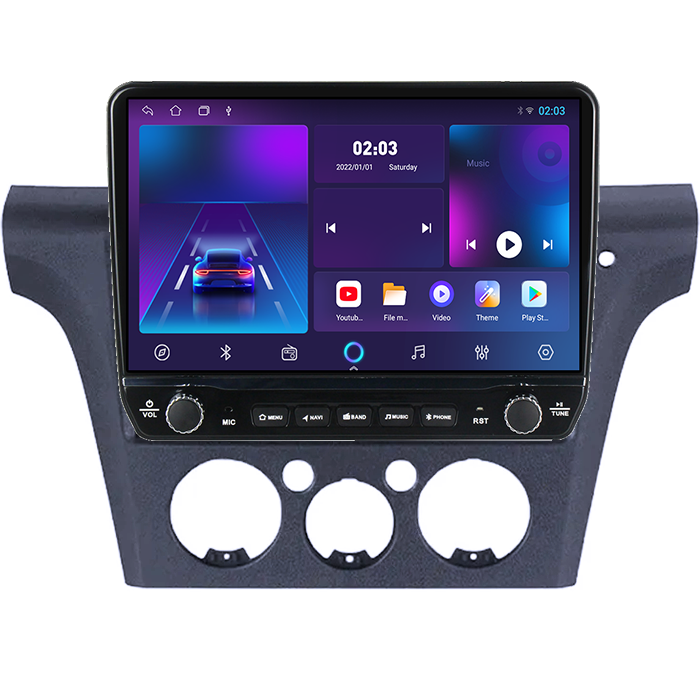 Navigatie dedicata Mitsubishi Airtrek Outlander 2001-2005 Tesla cu butoane rotative model 2024, 4GB RAM 64GB ROM, Procesor Quadcore, Android 14, Display QLED 10", DSP, Carplay&Android Auto [5]