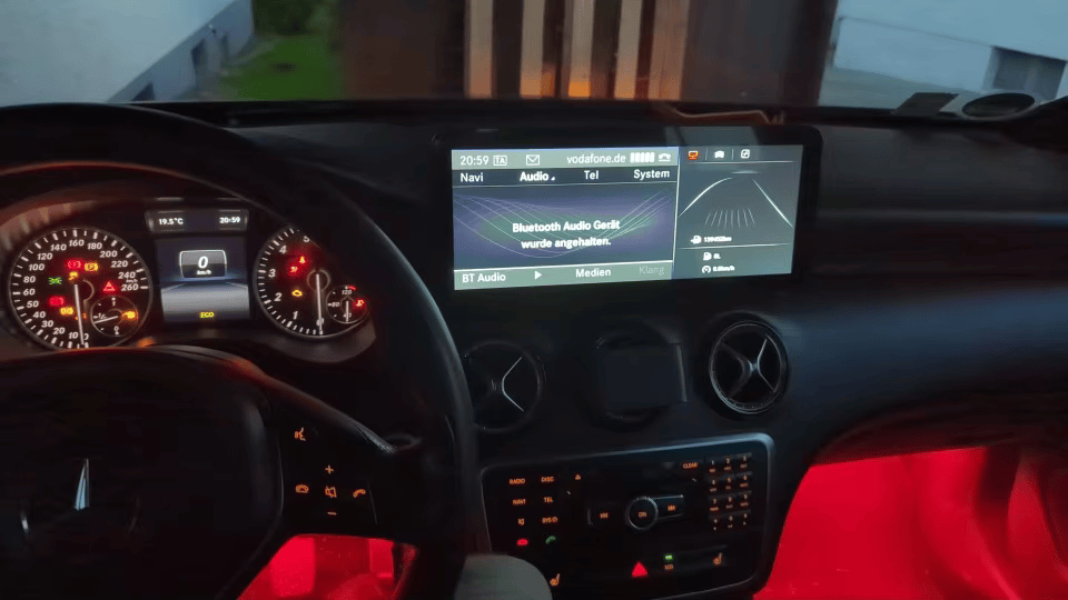 Navigatie dedicata Mercedes Benz B Class W245 2014+ W246 NTG 5, Octacore 2.0ghz, Display IPS 1280*720 10.25 Inch, 8GB RAM 64GB ROM, Octa Core, DSP, SIM 4G, IPS, Android 10, Ecran Blu [9]