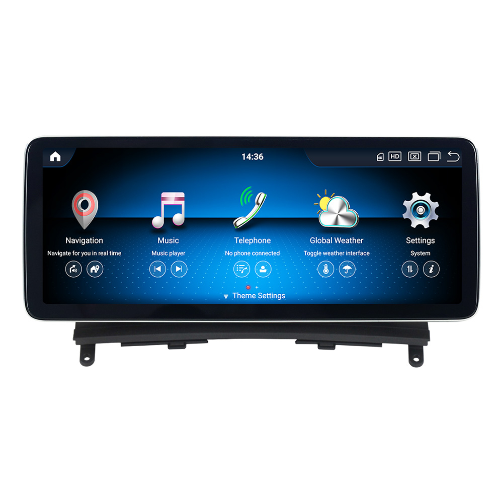 Navigatie dedicata Mercedes Benz C Class W204 8GB RAM 256GB ROM, Procesor Qualcomm Octacore, Android 14, Rezolutie 2K, Display QLED 10.25", DSP, Carplay&Android Auto, SIM 4G [1]