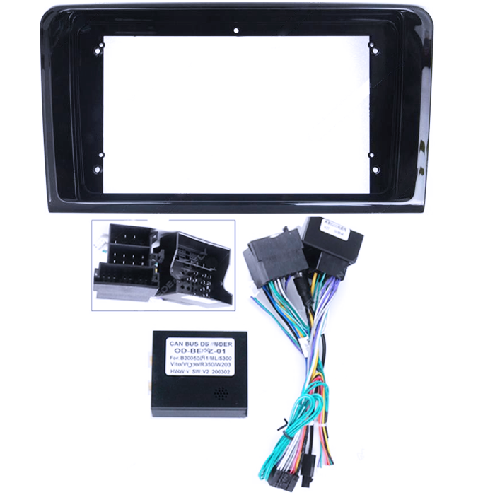 Navigatie dedicata Mercedes Benz ML PX6, 4GB RAM 64GB ROM, Octacore, Android 13, Display QLED 9", DSP, Carplay, Android Auto, Internet, Youtube, Waze, WIFI, Bluetooth [7]