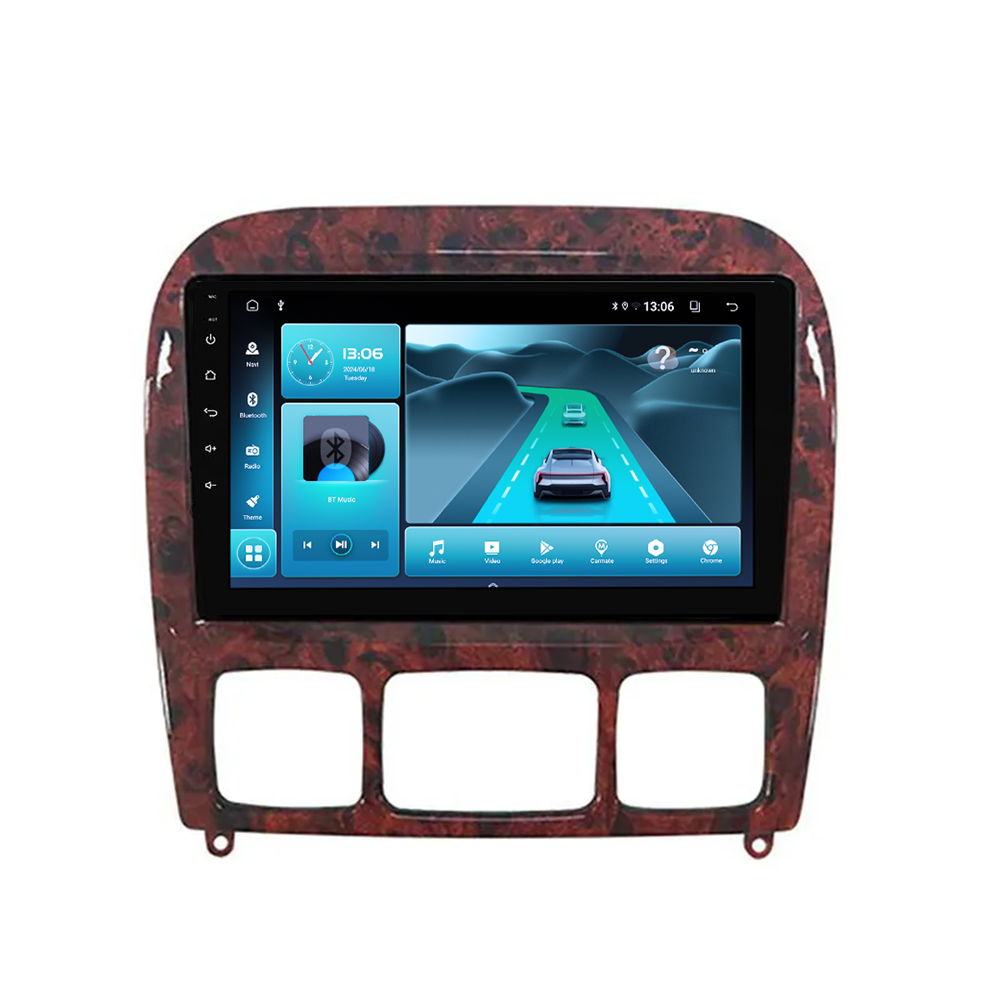 Navigatie dedicata Mercedes-Benz S-class, 4 GB RAM 32 ROM, Android 13, Display QLED, 9", DSP, Carplay, Android Auto, Internet, Youtube , Waze , WI-FI , USB , Bluetooth [2]