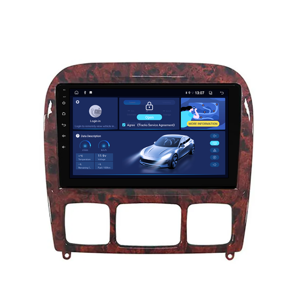 Navigatie dedicata Mercedes-Benz S-class, 4 GB RAM 32 ROM, Android 13, Display QLED, 9", DSP, Carplay, Android Auto, Internet, Youtube , Waze , WI-FI , USB , Bluetooth [4]